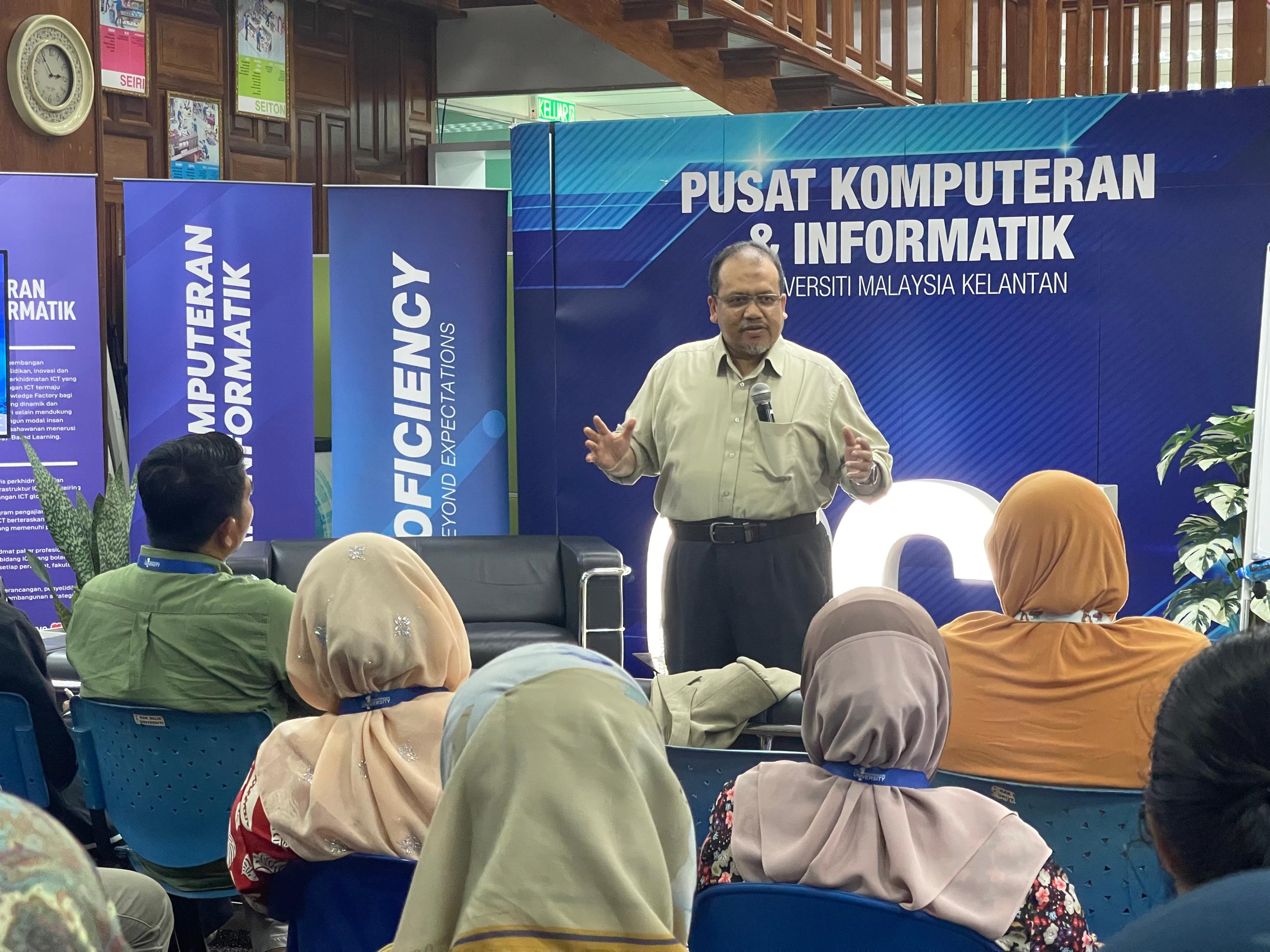SESI PERKONGSIAN OLEH TNC A&A BERSAMA STAF PUSAT KOMPUTERAN DAN INFORMATIK (CCI)